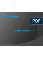 IB Profiles: Miguel León T.