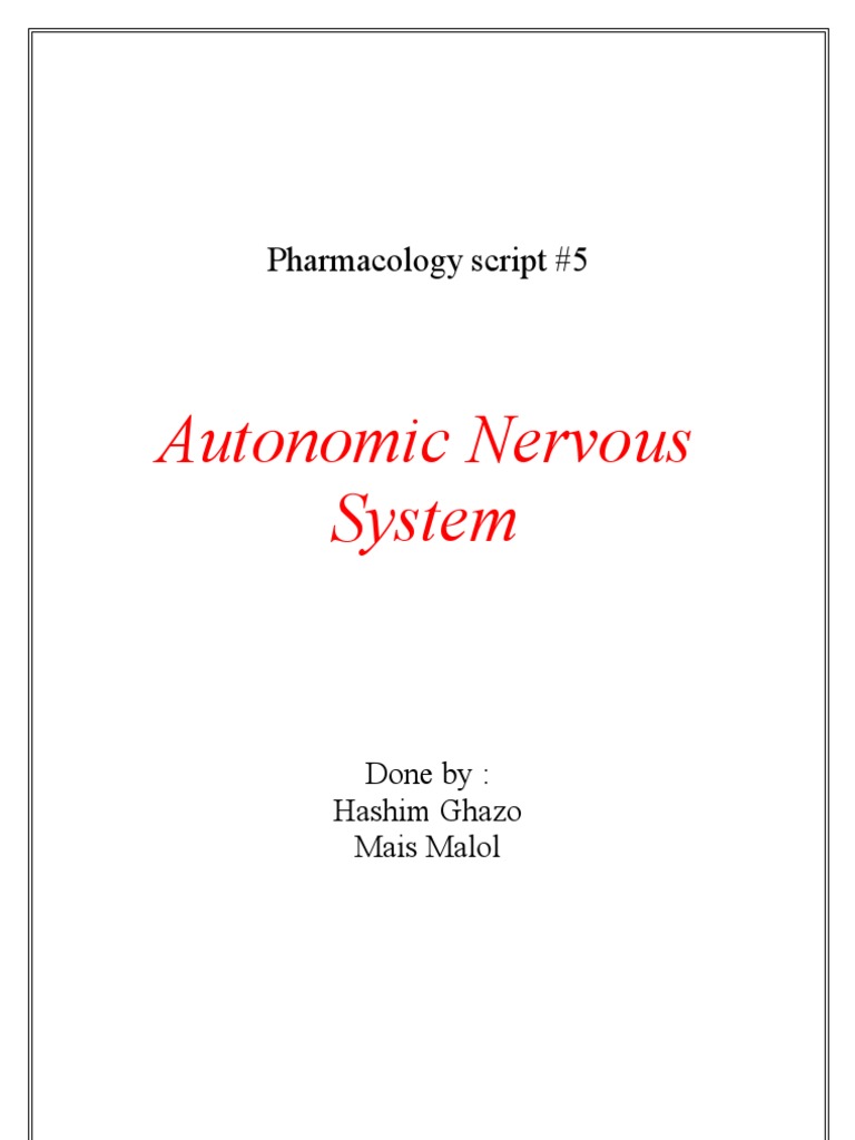 Pharma Script 5 | PDF