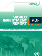 World Investment Report - Towards a New Generation of Investment Policies 2012