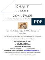 Chant Chart Converse Poster