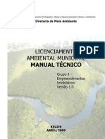Manual Tecnico Licenciamento Ambiental Empreendimentos Imobiliarioas