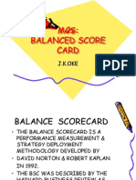 MCS: Balanced Score Card: J.K.Oke