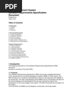 Mess Management System Software Requirements Specification Document