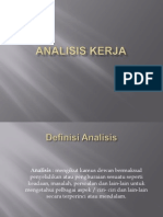 Analisis Kerja Presentation