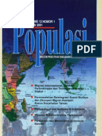 Populasi Volume 12, Nomor 1, Tahun 2001