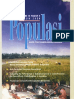 Populasi Volume 15, Nomor 1, Tahun 2004