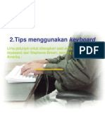 Tip Menggunakan Keyboard