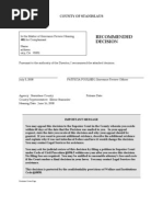 Stanislaus County Gomez Sample Final Grievance Denial Form