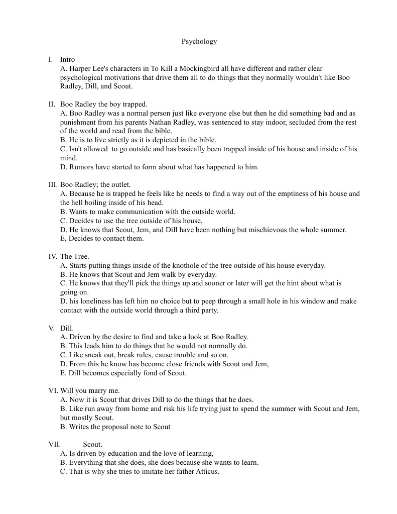 To kill a mockingbird essay free picture