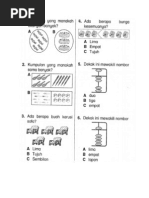 Soalan Matematik Tahun 1 KSSR