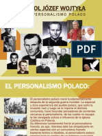 Karol Wojtyla y El Personalismo Polaco