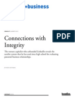 Strategy+business: Connections With Integrity