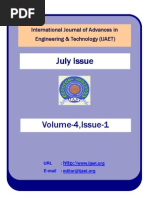 Download Volume 4 Issue 1 by IJAET Journal SN108820874 doc pdf