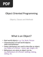 3 - Classes, Objects, Methods