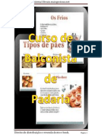 Curso Balconista de Padaria