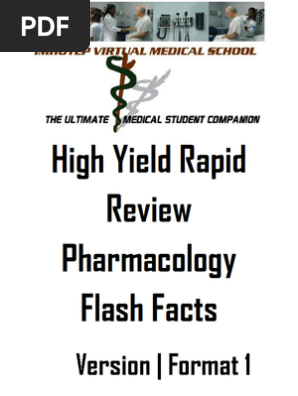 Ivms Pharmacology Flash Facts Agonist Pharmacology