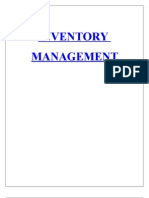 Inventory Management Pepsico