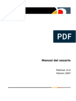 Manual de Mathcad 14 en Español