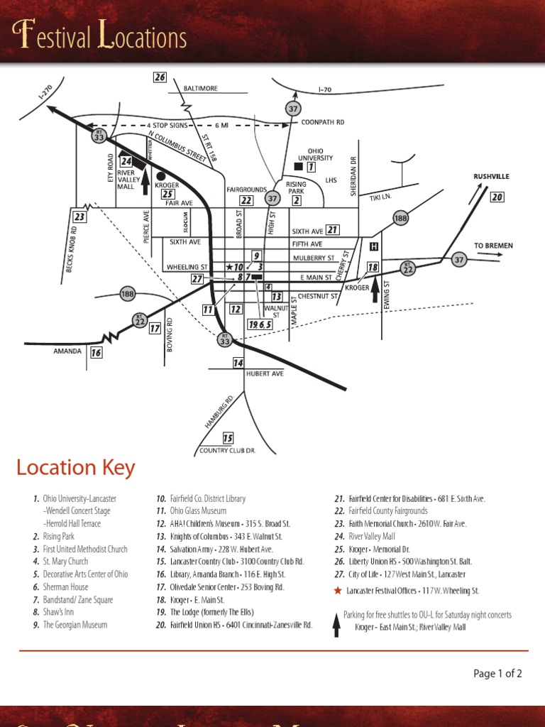 Festival Map | PDF | Social Science