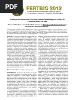 Produção do Material de Referência Interno CONT100 para Análises de Elementos-Traço em Solos