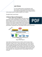 Sistem Operasi dan Perangkat Lunak Sistem