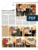 Entrega de Premios II Concurso "Asi Somos en Mi Pueblo" - 2012