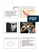 Ciclo de Carnot y Refrigerador