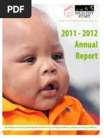 2012 Annual Report - Healthy Start Coalition of Sarasota County, Inc.