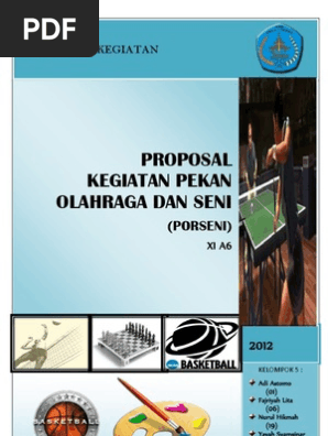 Proposal Kegiatan Pekan Olahraga Dan Seni