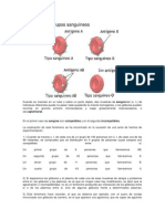 Aglutinación y Grupos Sanguíneos