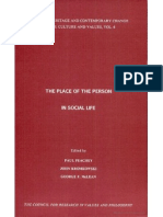 Paul Peachey, John Kromokwski and George F. McLean - the Place of the Person in Social Life