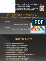 Agenesia Dental - Patologia General