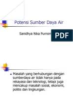 Potensi Sumber Daya Air