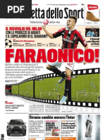 La Gazzetta Dello Sport 04 10 12