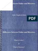 Folders & Directories