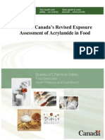 Health Canada - Acrylamide Evaluation in Foods