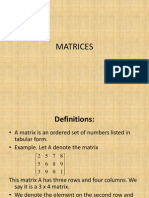 Matrices