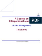 CH2 E3 E4 Management Interpersonal Relations