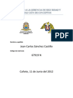 El Desafío A La Gerencia de Seguridad y Evolución de Conceptos