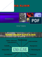 Kimia Klinik-Pendahuluan