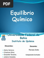 Equilibrio Quimico e Acido-base