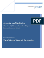 Atrocity and Suffering - CCJ Report