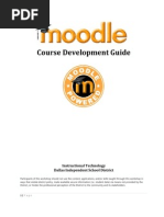 Moodle Course Development Guide