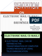 Electronic Mail (E-Mail) &: Browser