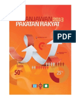 Belanjawan Pakatan Rakyat 2013 Vakhir