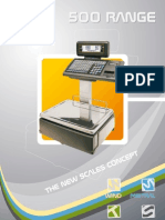 DIBAL - 500 Range Retail SCALES - Brochure