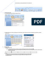 Membuat Dan Mengolah Tabel Dalam Microsoft Office Word 2007