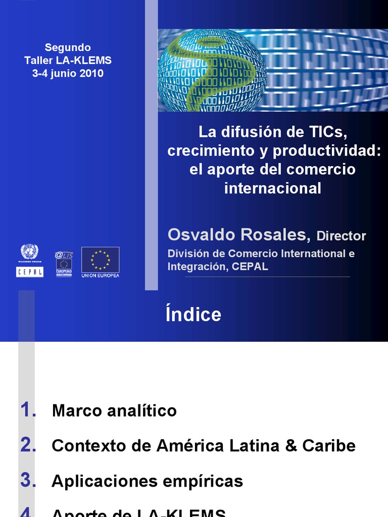 Comercio Internacional y Productividad | PDF | Crecimiento económico ...