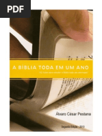 A Biblia toda em um ano - Alvaro César Pestana