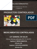 Sustancias Controladas - Farmacopea Mexicana